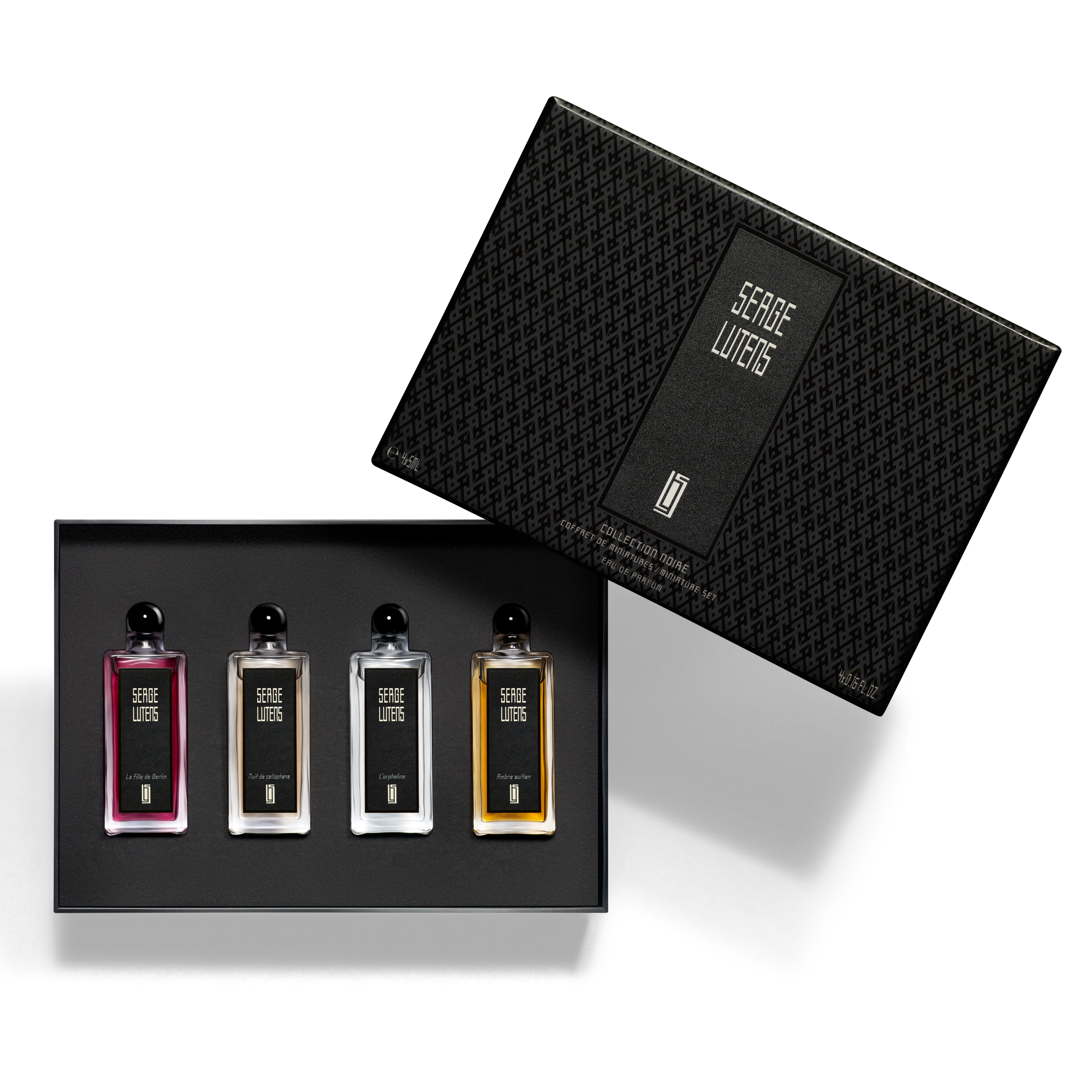 Collection noire miniature set 4x5ml