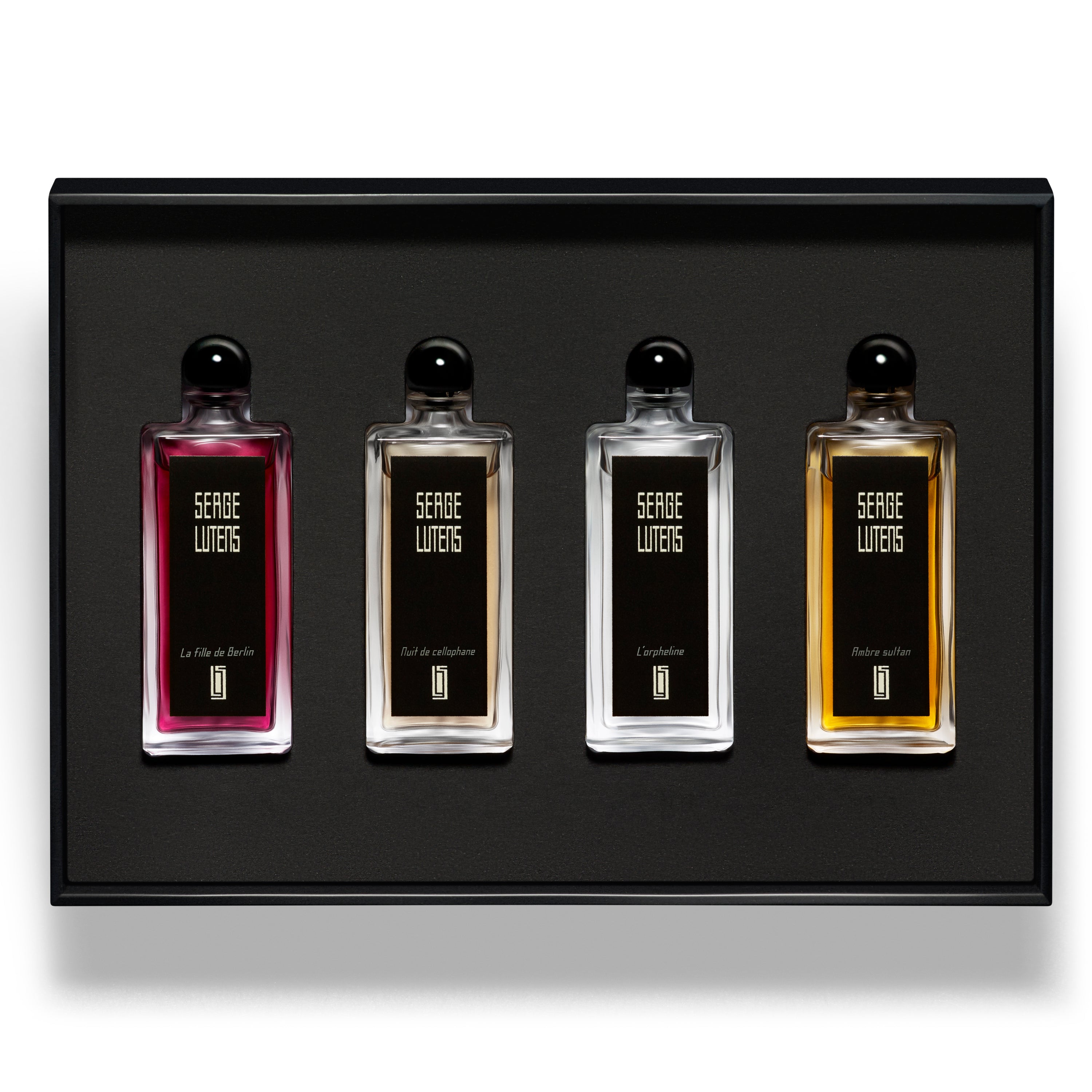 Collection noire miniature set 4x5ml